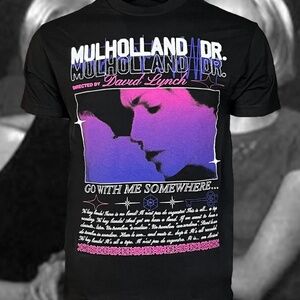 CULT OF CULT David Lynch 2001 Mulholland Drive Goth T-shirt Large